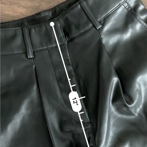 Nasty Gal Faux Leather Straight Leg Pants - Picture 7 of 7